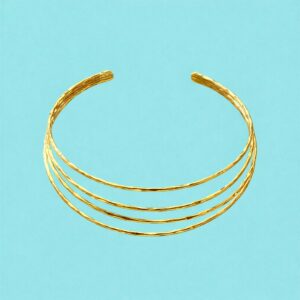 Choker dorado Atenea