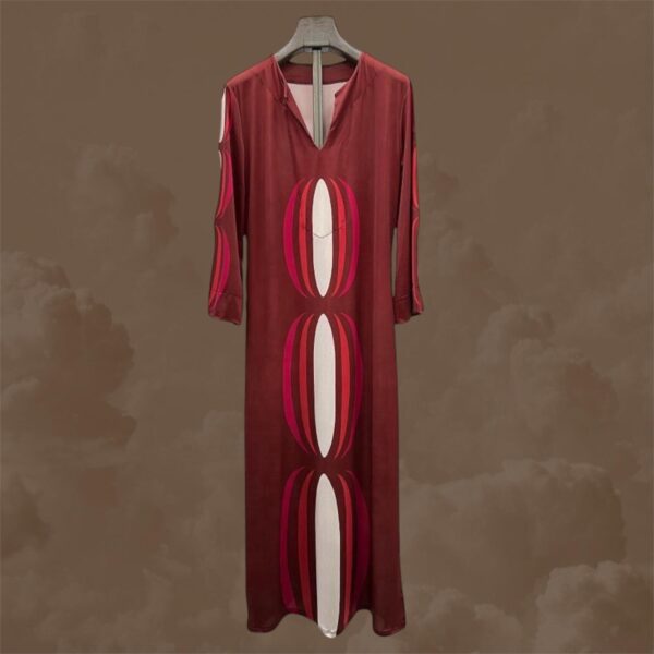 Vestido" Menfis" granate