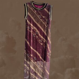 Vestido "Brisa de Luz" color vino