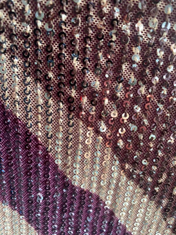 Vestido "Brisa de Luz" color vino - Imagen 2