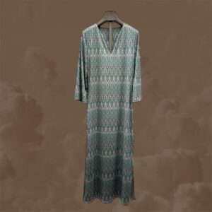 Vestido Jackie verde suave