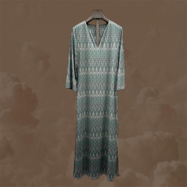 Vestido Jackie verde suave