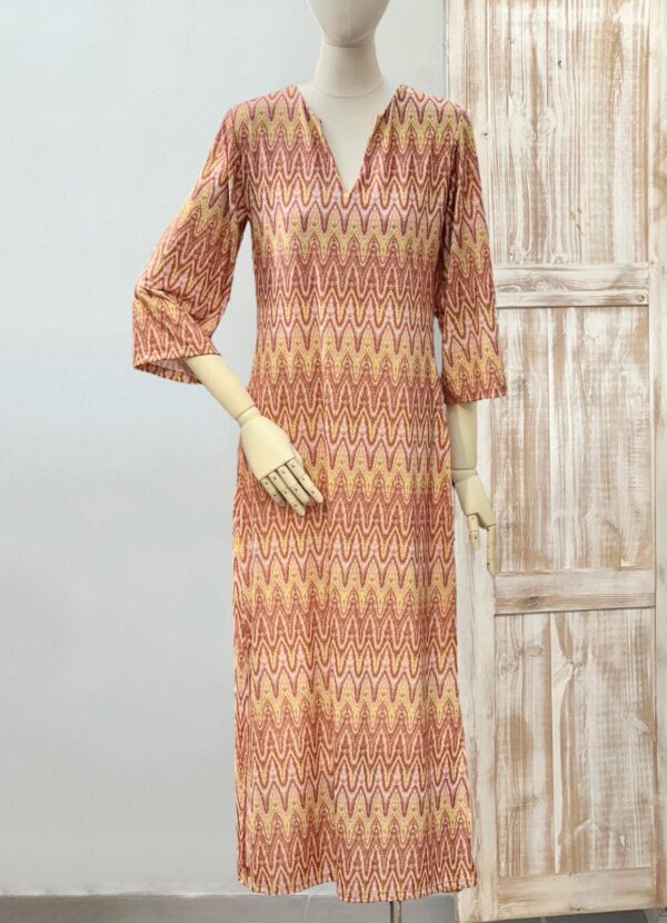 Vestido Jackie  mostaza claro - Imagen 4