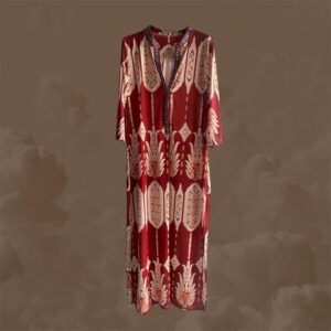 Vestido " Oasis" rojo