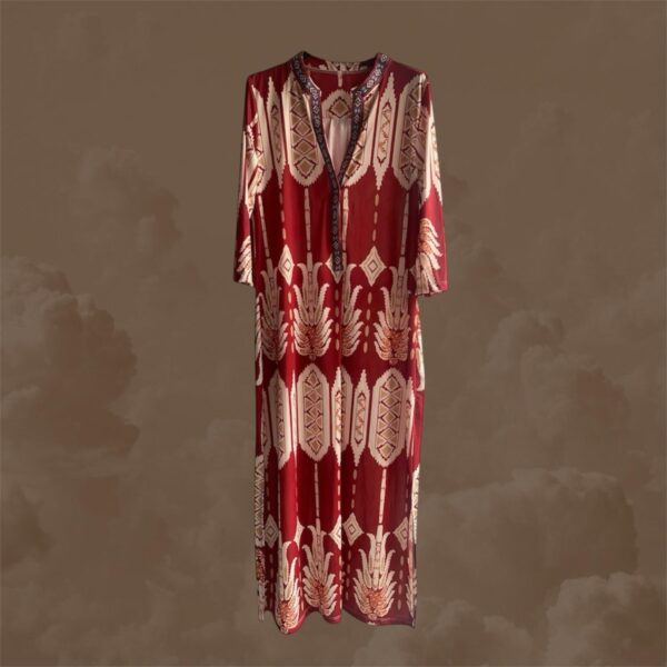 Vestido " Oasis" rojo