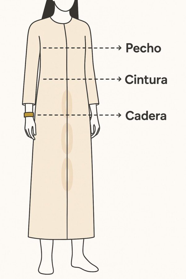 Vestido "Brisa de Luz" color vino - Imagen 4