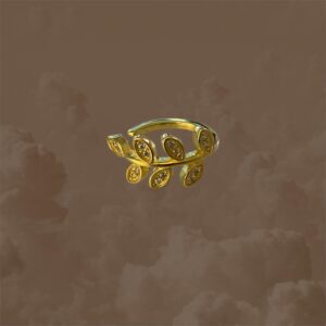 Plata 925 Ear cuff  "Oliva"