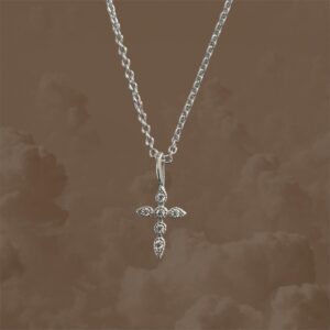 Plata 925- Mini cruz Luz