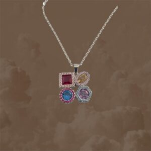 Plata 925- Cuatro luces