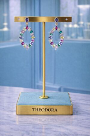 Plata 925 Pendiente "Destello"