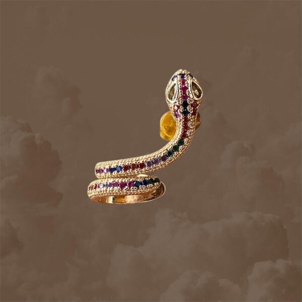 Plata 925 Ear cuff  " Serpiente"