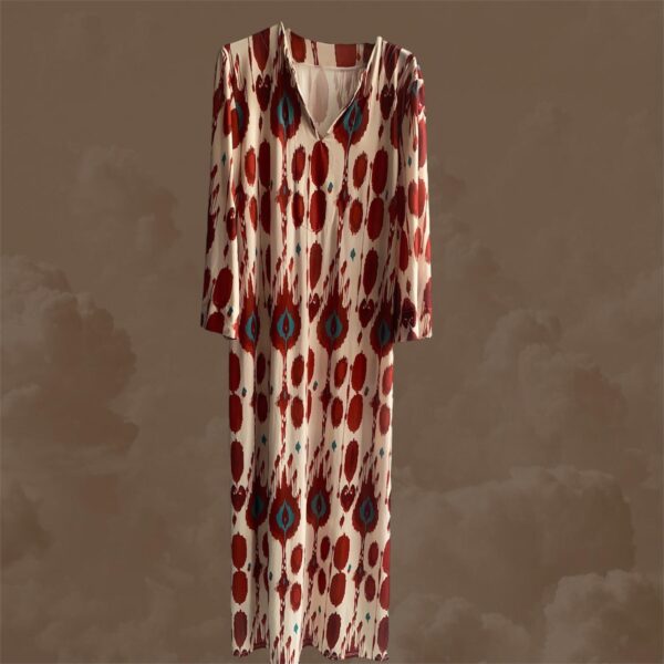 Vestido " Samarcanda" crudo