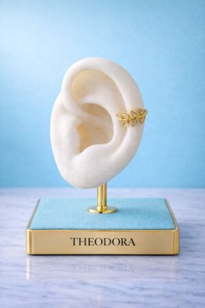 Plata 925 Ear cuff  "Oliva"