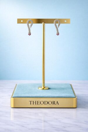 Plata 925 Pendiente "Ophidia"