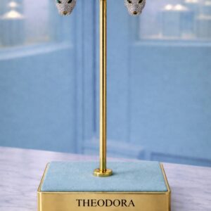 Plata 925 Pendiente "Pantera"