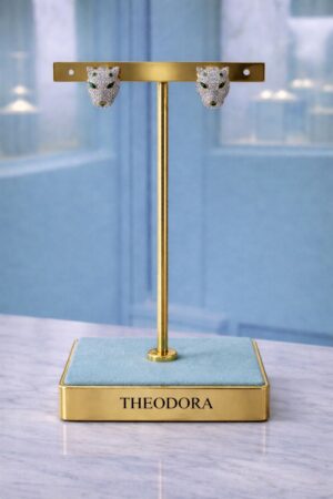 Plata 925 Pendiente "Pantera"