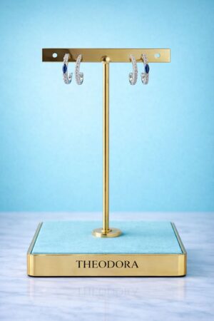 Plata 925 Pendientes "Naia"