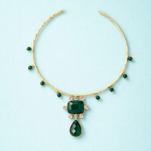 Choker Antonia verde