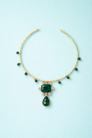Choker Antonia verde