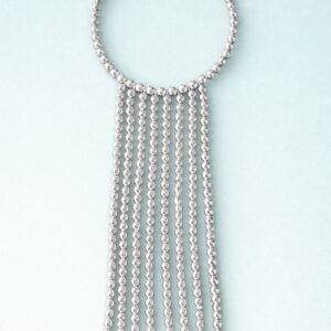 Colección Kate. Collar Rani plateado